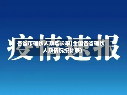 各省市确诊人数增长率(全国各省确诊人数情况统计表)