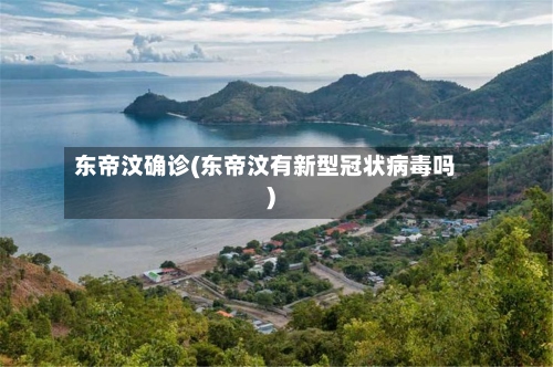 东帝汶确诊(东帝汶有新型冠状病毒吗)