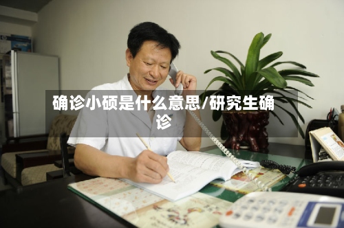 确诊小硕是什么意思/研究生确诊-第3张图片
