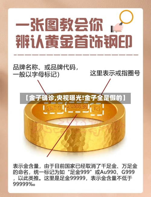 【金子确诊,央视曝光!金子全是假的】
