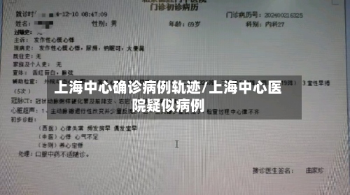 上海中心确诊病例轨迹/上海中心医院疑似病例-第2张图片