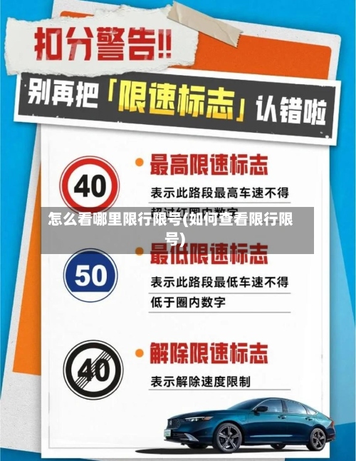 怎么看哪里限行限号(如何查看限行限号)-第2张图片
