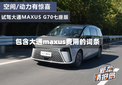 包含大通maxus费用的词条