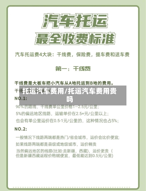 托运汽车费用/托运汽车费用贵吗