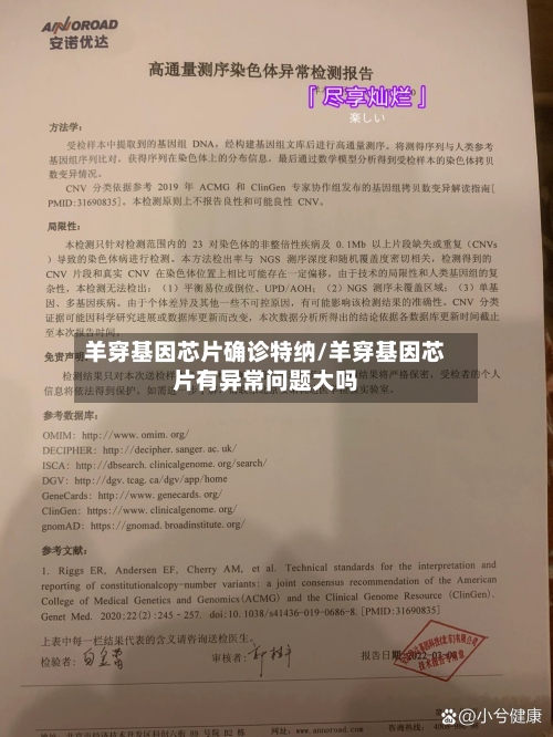 羊穿基因芯片确诊特纳/羊穿基因芯片有异常问题大吗-第3张图片
