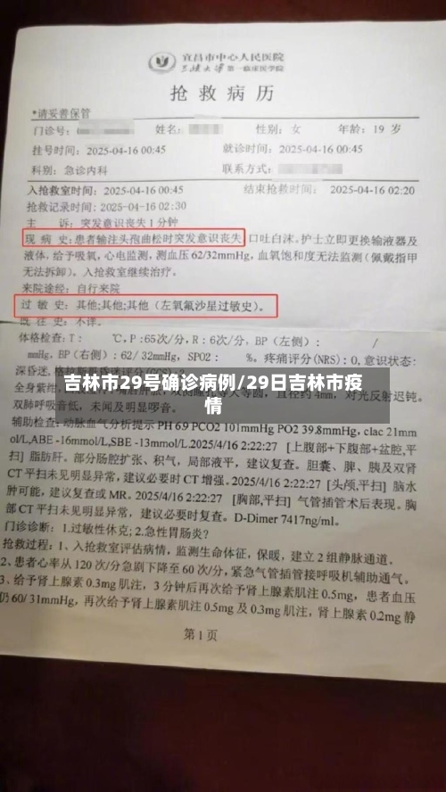吉林市29号确诊病例/29日吉林市疫情-第2张图片