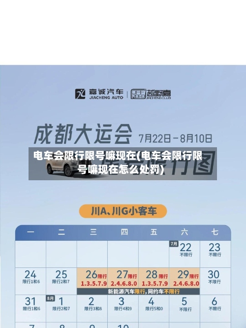 电车会限行限号嘛现在(电车会限行限号嘛现在怎么处罚)-第3张图片