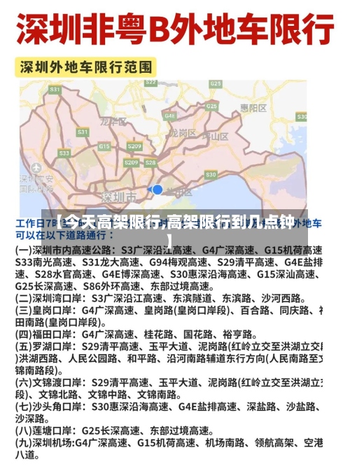 【今天高架限行,高架限行到几点钟】-第2张图片