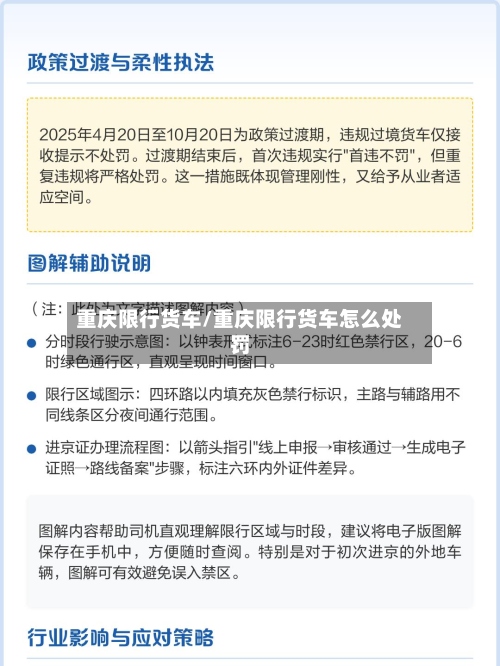 重庆限行货车/重庆限行货车怎么处罚