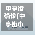 中亭街确诊(中亭街小区)