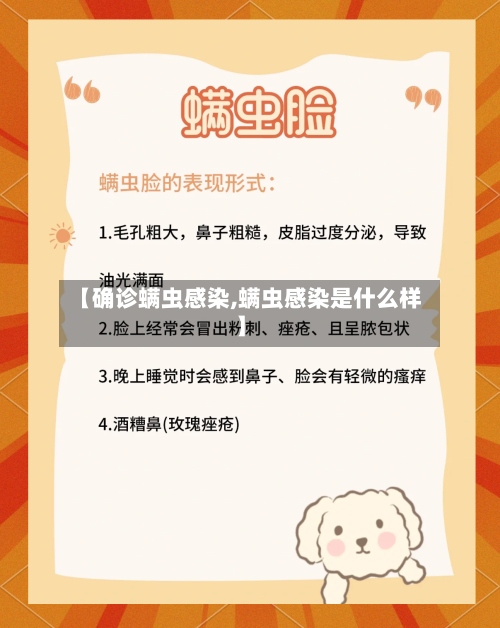 【确诊螨虫感染,螨虫感染是什么样】-第3张图片
