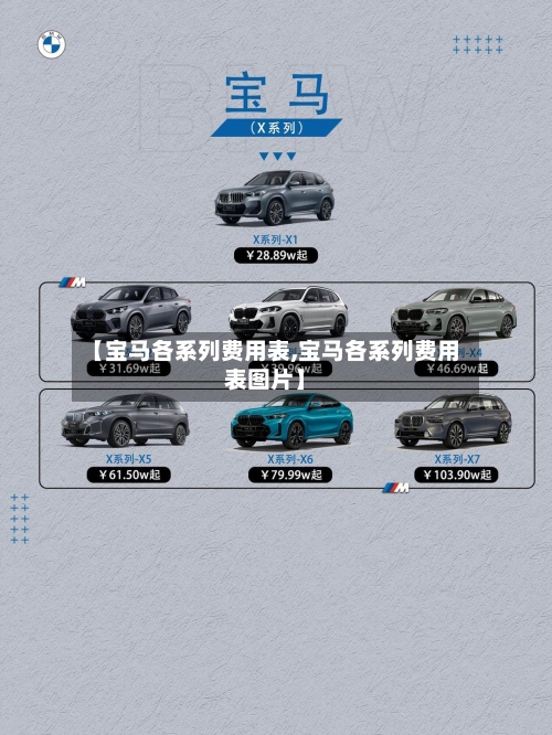 【宝马各系列费用表,宝马各系列费用表图片】