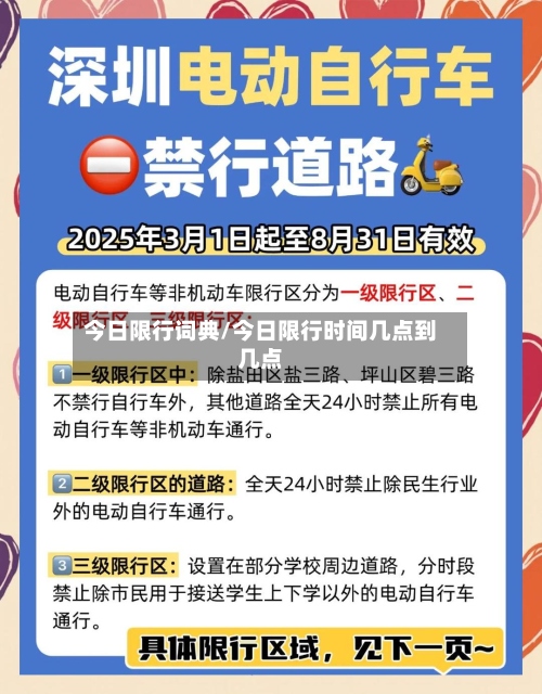 今日限行词典/今日限行时间几点到几点-第3张图片