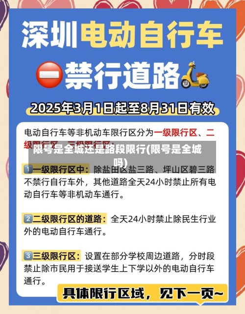 限号是全城还是路段限行(限号是全城吗)-第2张图片
