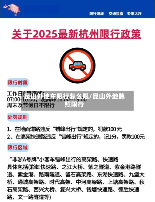 昆山外地车限行怎么限/昆山外地牌照限行