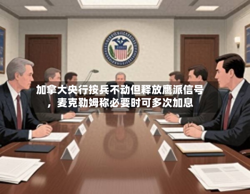 加拿大央行按兵不动但释放鹰派信号，麦克勒姆称必要时可多次加息-第2张图片