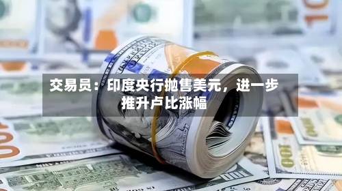 交易员：印度央行抛售美元，进一步推升卢比涨幅-第2张图片