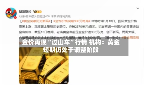 金价再现“过山车”行情 机构：黄金短期仍处于调整阶段-第1张图片