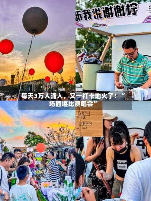 每天3万人涌入	，又一打卡地火了！“场面堪比演唱会	”-第2张图片