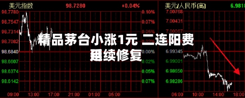 精品茅台小涨1元 二连阳费用
延续修复-第2张图片