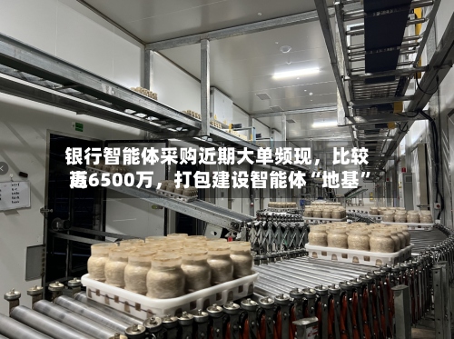 银行智能体采购近期大单频现，比较高近6500万，打包建设智能体“地基	”-第2张图片