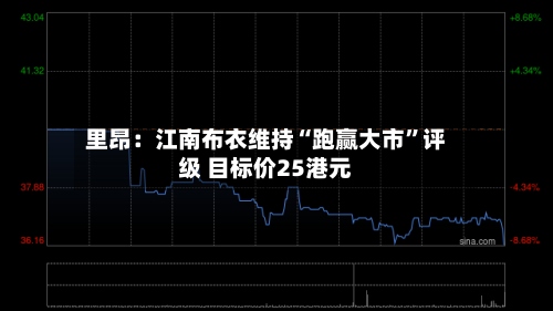 里昂：江南布衣维持“跑赢大市	”评级 目标价25港元-第3张图片
