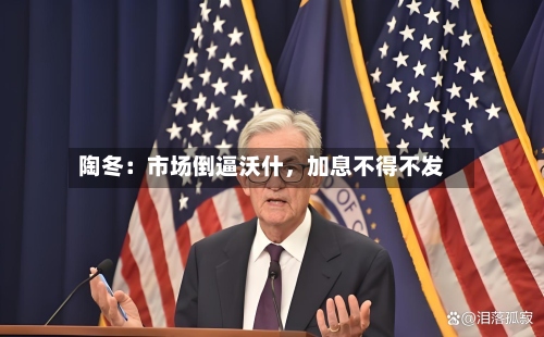 陶冬：市场倒逼沃什，加息不得不发-第2张图片
