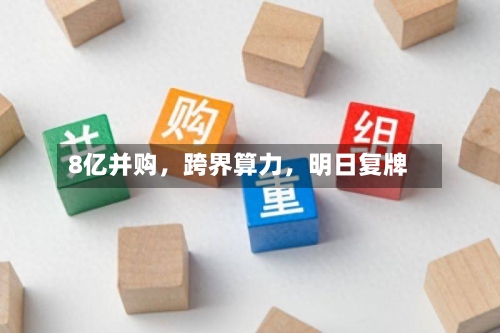 8亿并购，跨界算力，明日复牌-第3张图片