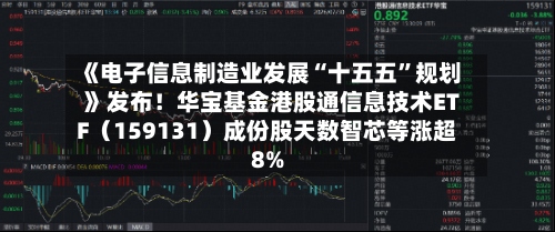 《电子信息制造业发展“十五五”规划》发布！华宝基金港股通信息技术ETF（159131）成份股天数智芯等涨超8%-第2张图片