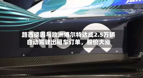 路西德因与欧洲博尔特达成2.5万辆自动驾驶出租车订单，股价大涨-第2张图片