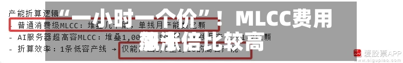 “一小时一个价”！MLCC费用飙涨，比较高涨十倍-第2张图片