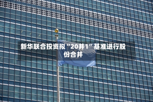 新华联合投资拟“20并1”基准进行股份合并-第3张图片