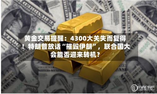 黄金交易提醒：4300大关失而复得！特朗普放话“摧毁伊朗”，联合国大会能否迎来转机？-第2张图片