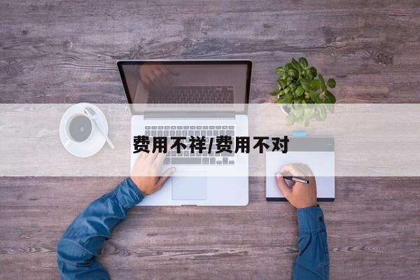 费用不祥/费用不对