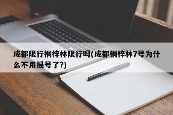 成都限行桐梓林限行吗(成都桐梓林7号为什么不用摇号了?)