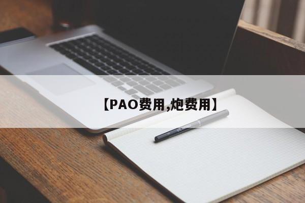 【PAO费用,炮费用】