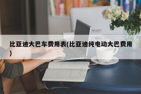 比亚迪大巴车费用表(比亚迪纯电动大巴费用)