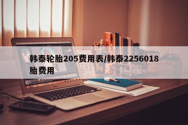 韩泰轮胎205费用表/韩泰2256018胎费用