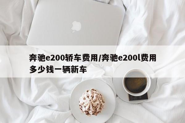 奔驰e200轿车费用/奔驰e200l费用多少钱一辆新车