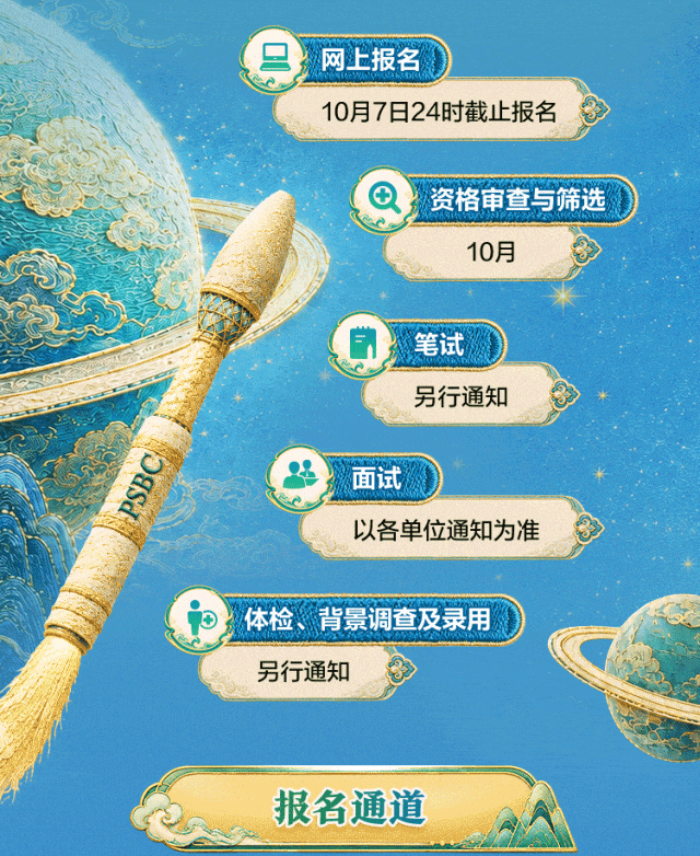 邮你炫 耀出彩｜中国邮政储蓄银行2027校园招聘重磅开启！